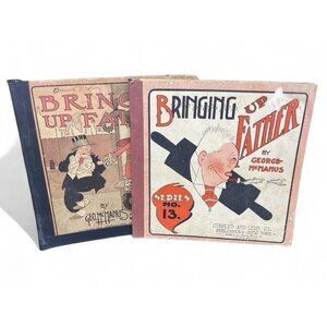 Antique Bringing Up Father Series 3 & 13 Comic Book Strips By Geo McManus